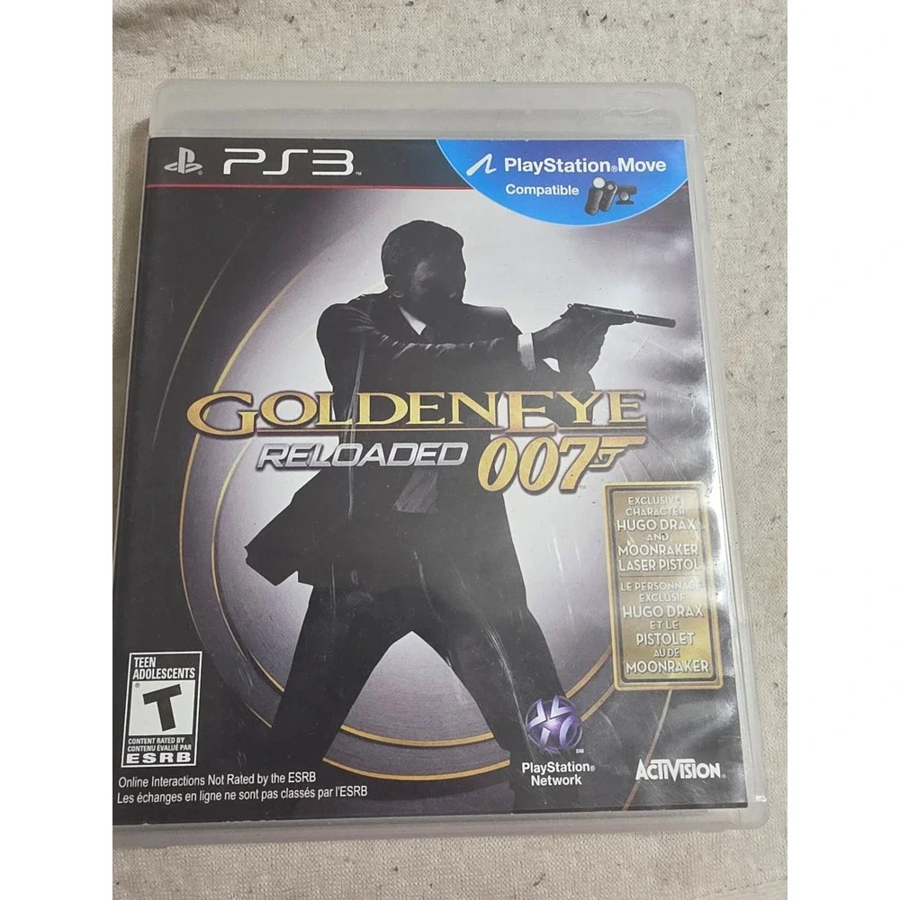 GoldenEye 007 Reloaded Sony PlayStation 3 PS3 Game 2011 Activision Daniel Craig